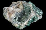 Fluorescent, Green Fluorite Crystal Cluster - Rogerley Mine #99455-3